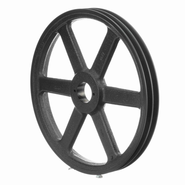 2 Groove Cast Iron Fhp - Bushed Sheave, 2AK124H